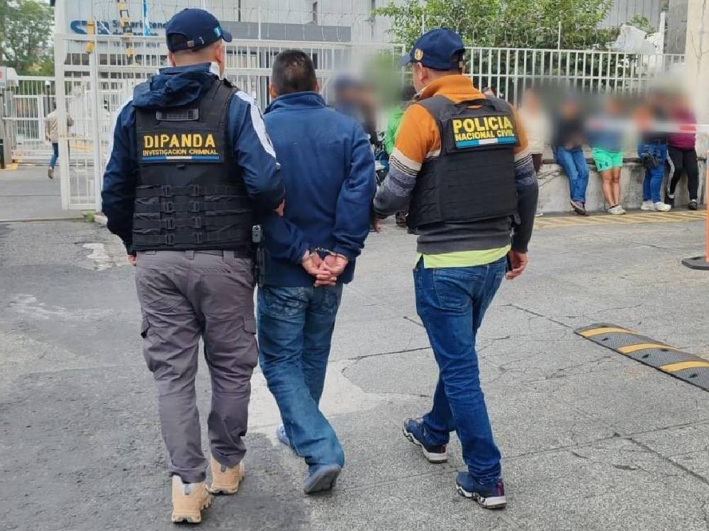 PNC reporta mil 442 capturas por extorsión en nueve meses
