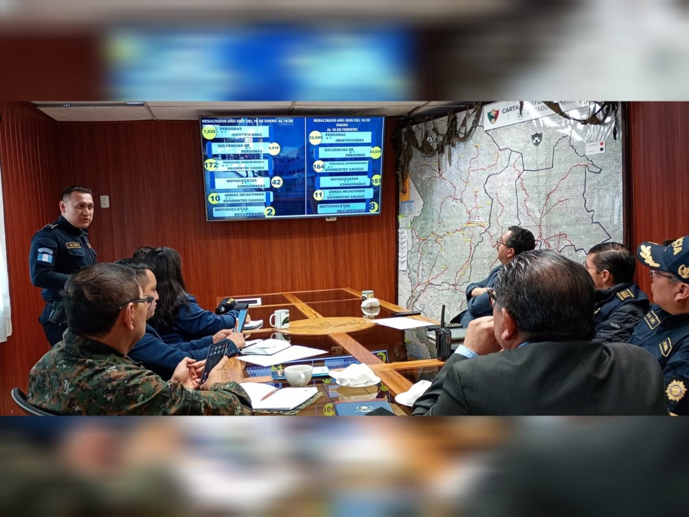 PNC y Ejército refuerzan acciones en San Marcos