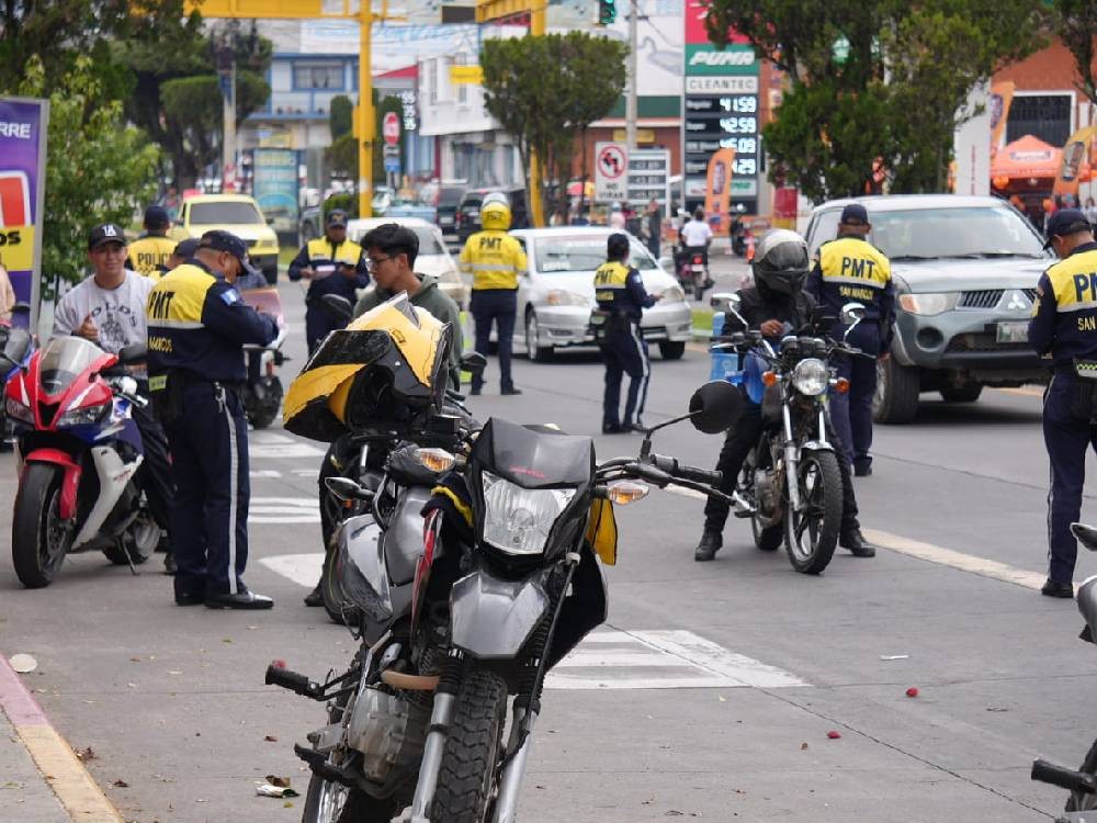 Policía Municipal de Tránsito intensifica operativos dirigidos a motoristas
