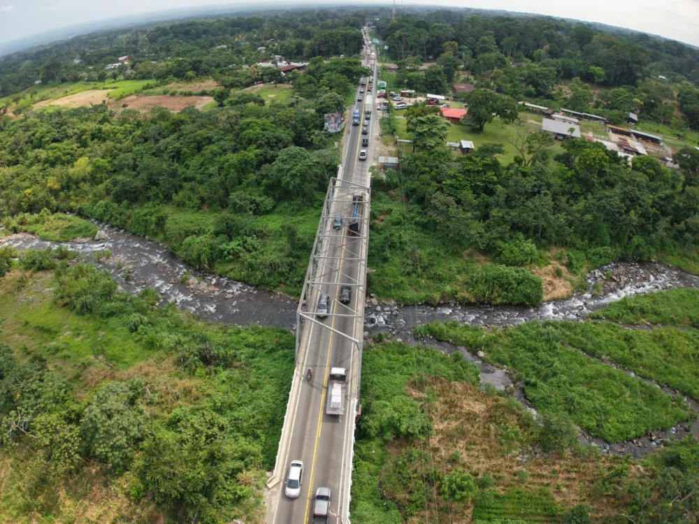 Por mantenimiento del puente Ixtacapa, paso por ruta CA-2 estará cerrada este fin de semana