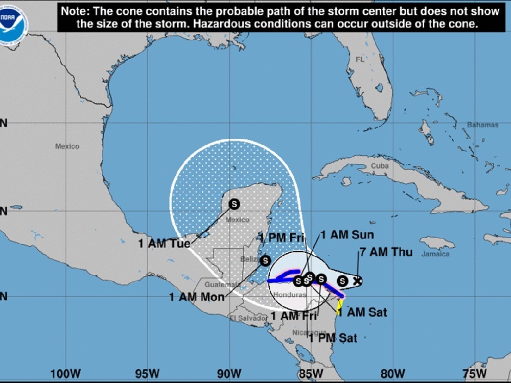 Potencial ciclónico se fortalece a depresión tropical 