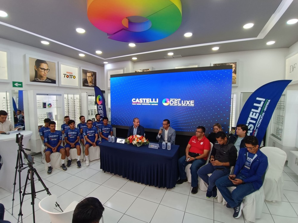 VIDEO: Presentan a corredores de Ceramica Castelli – Opticas Deluxe