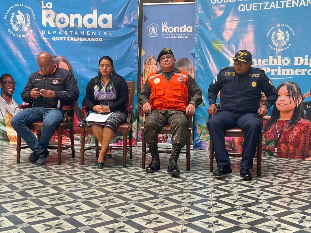 Presentan Sinaprese en el departamento de Quetzaltenango