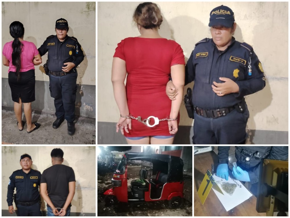 Presunta distribuidora de droga es capturada