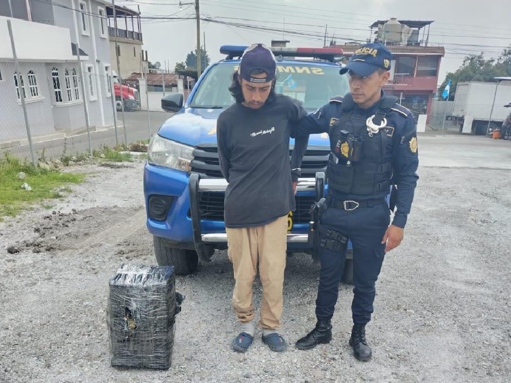 Presunto distribuidor es capturado en San Marcos