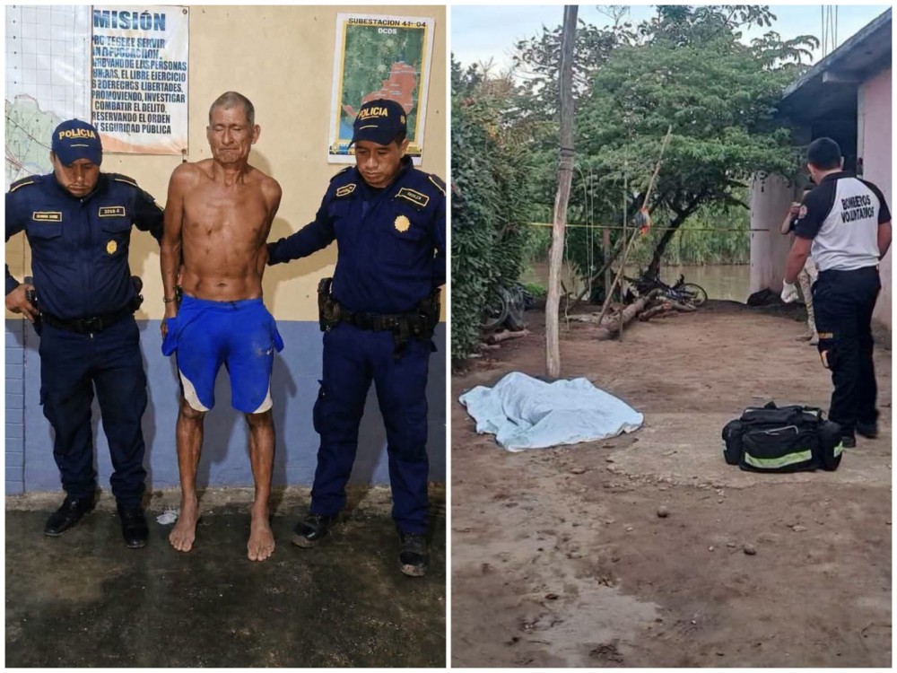 Presunto responsable de crimen utilizando un machete es capturado