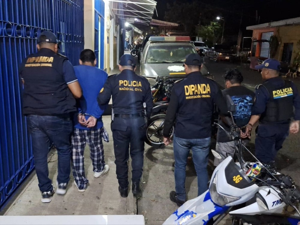 Presuntos extorsionistas del Barrio 18 son capturados en operativo antiextorsión