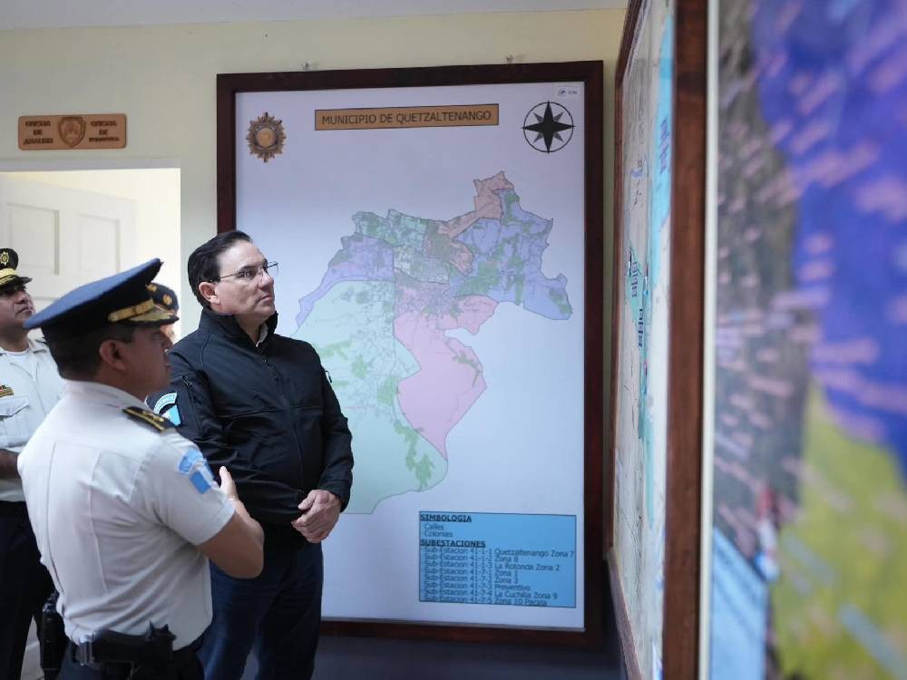 Prevén abrir nuevas sedes policiales y reforzar la seguridad en la zona costera de Quetzaltenango 