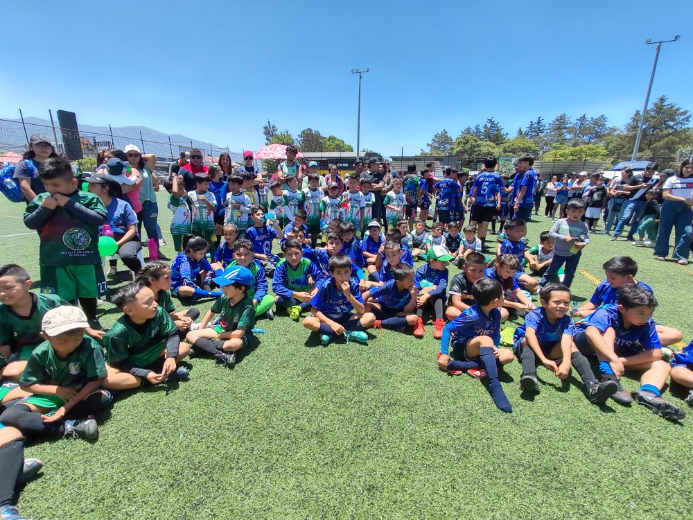 Promueven el deporte infantil con la primera Copa del Carmen de fútbol en Huehuetenango