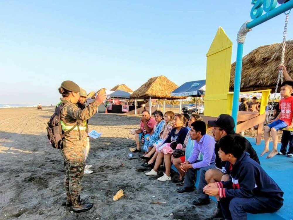 Puestos de control y bahías de prevención refuerzan la seguridad en San Marcos durante Semana Santa 