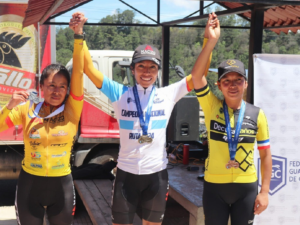 Quetzaltecas dominan el campeonato nacional de ruta