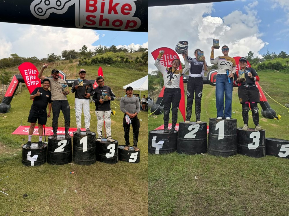 Quetzaltecos destacan en el Nacional de Enduro MTB disputado en Huehuetenango