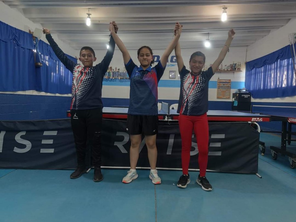 Quetzaltecos destacan en Selección de Tenis de Mesa  
