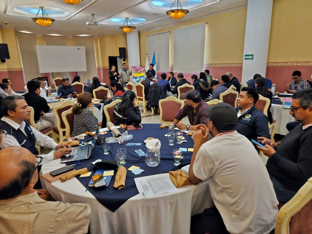 Quetzaltenango alberga el sexto taller de construcción de la Política Nacional del Fuego