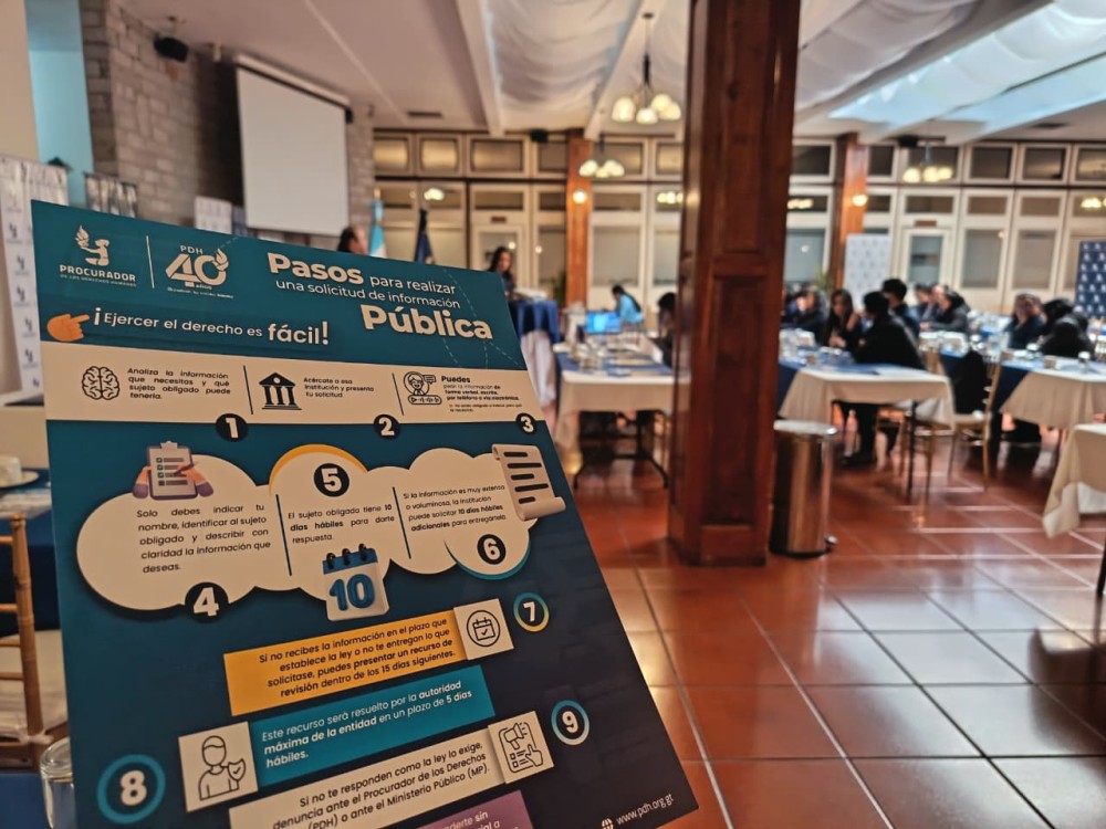 Quetzaltenango fue la sede de la primera jornada nacional de Acceso a la Información 