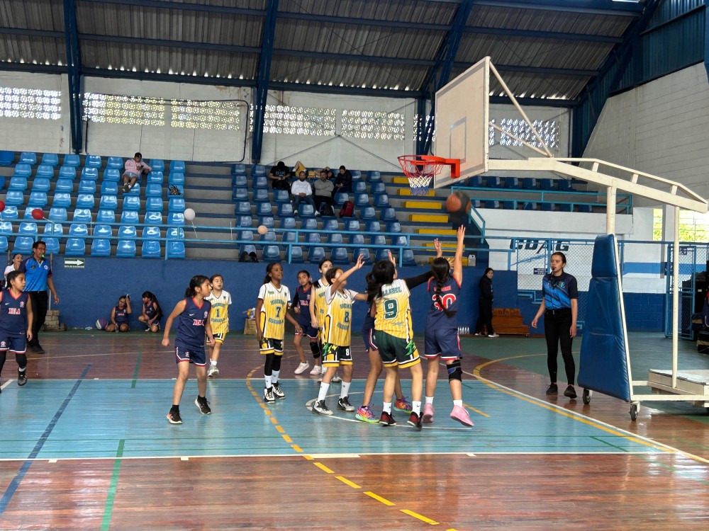 Quetzaltenango fue sede del festival de micro baloncesto 2024 