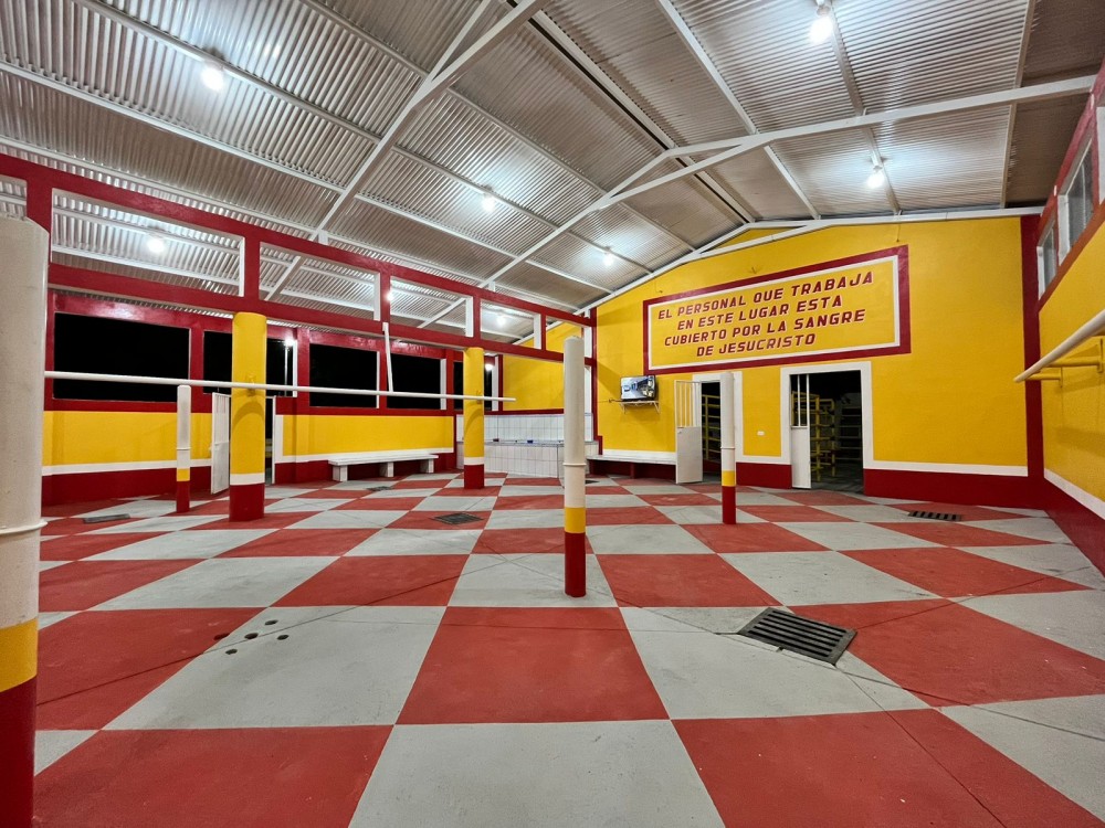 Reconstruyen Rastro Municipal de Cuyotenango en 25 días con inversión de Q130 mil