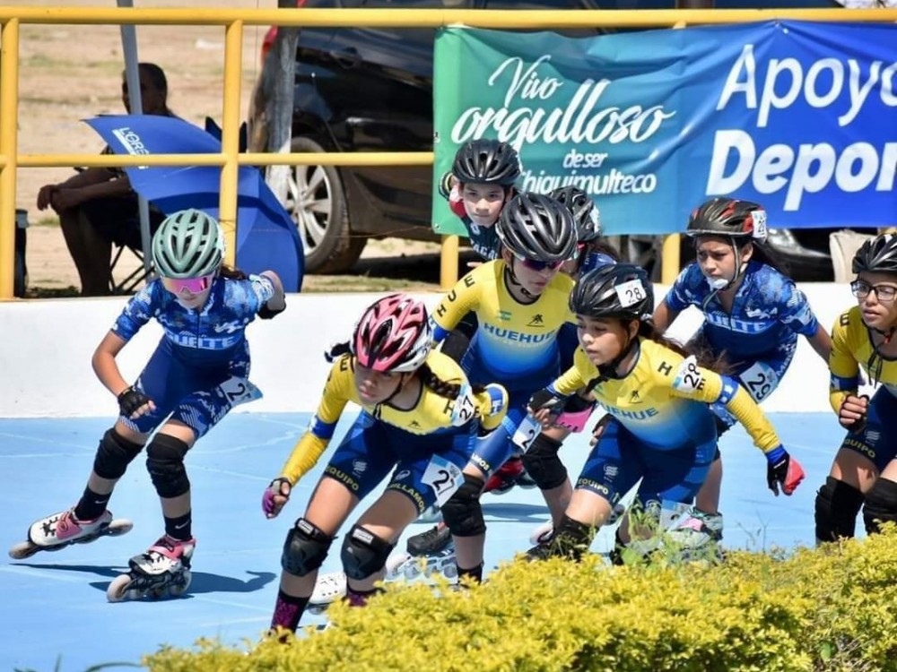 Regresa competencia de patinaje en Huehuetenango