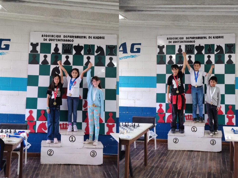 Representarán a Quetzaltenango en evento nacional de ajedrez