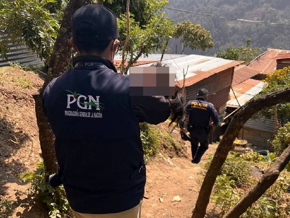 Rescatan a niña con grave cuadro de desnutrición