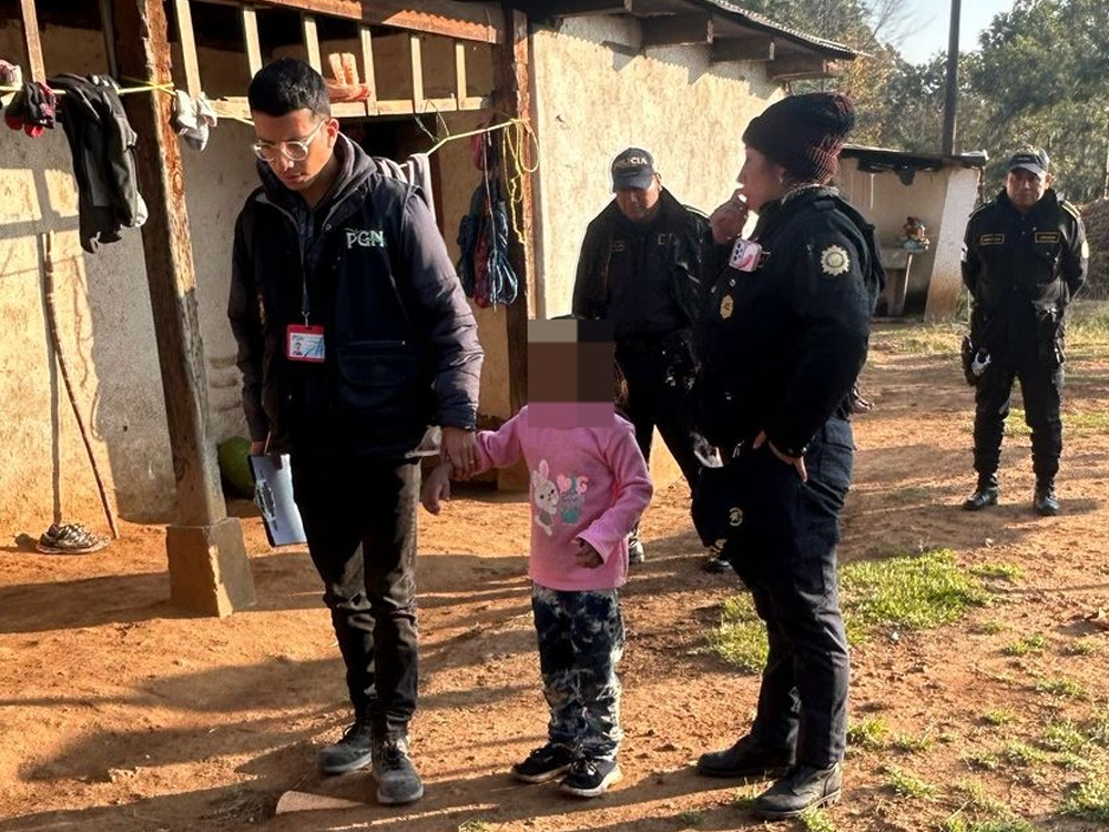Rescatan a niña de 8 años, tras denuncia de maltrato infantil