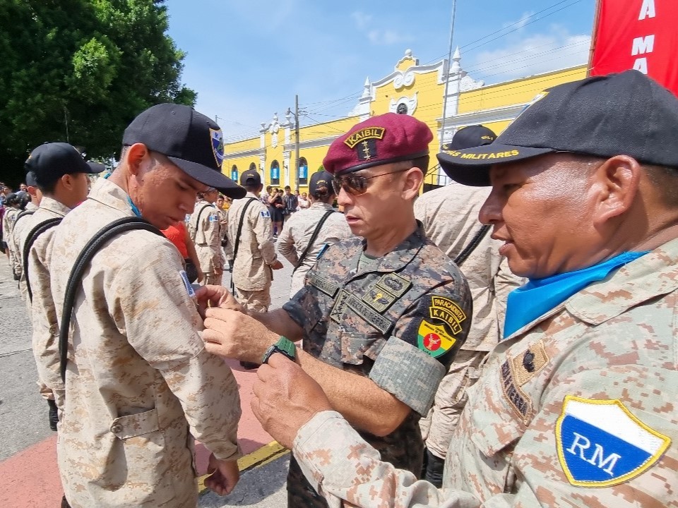Reservas Militares de Suchitepéquez celebran 69 años de existencia