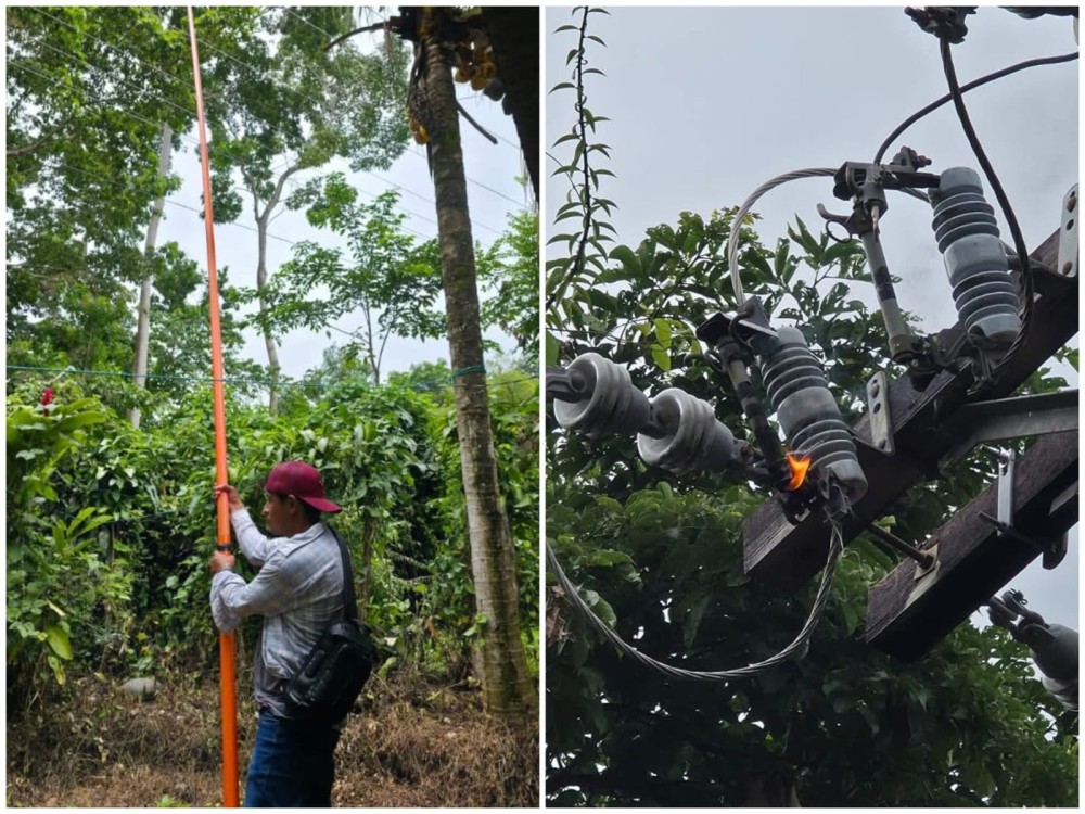 Restablecen servicio de agua potable en Flores Costa Cuca tras reparar falla eléctrica