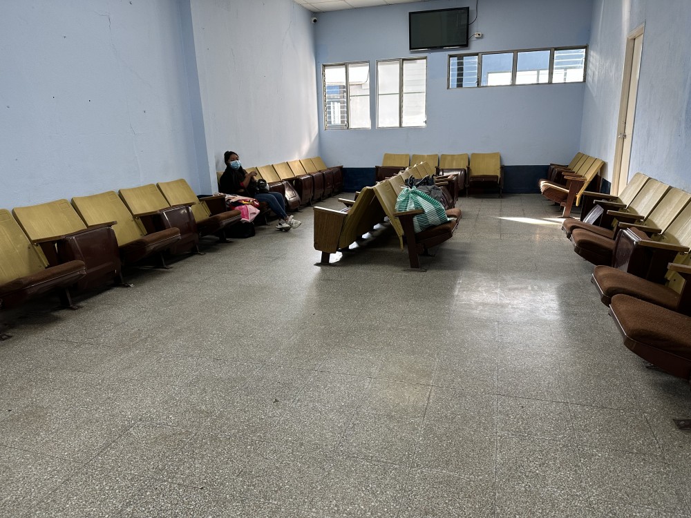 Sala de espera es habilitada en el Hospital Regional de San Marcos