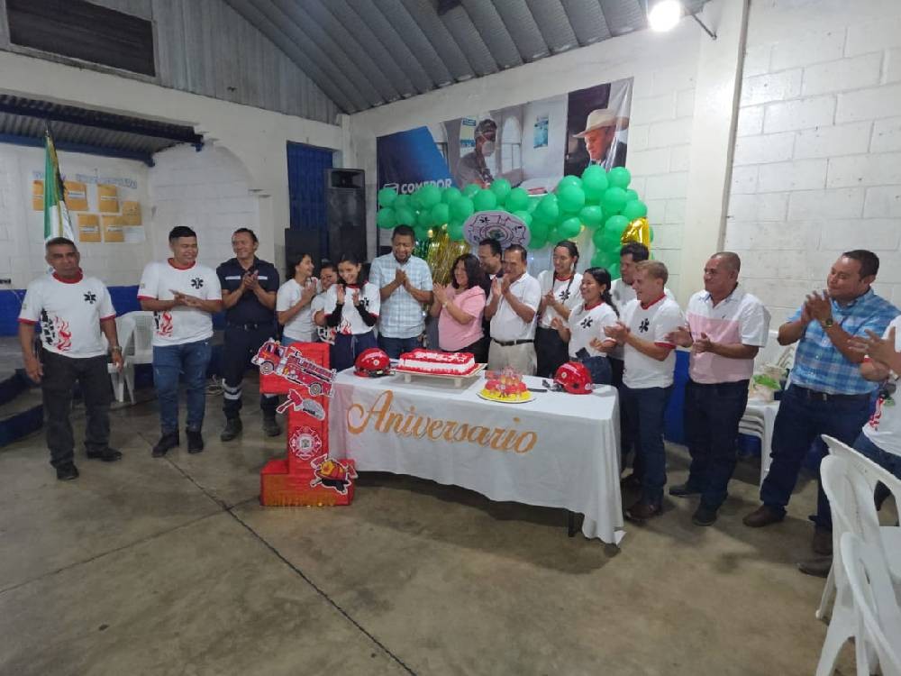 San Francisco Zapotitlán celebra el primer aniversario de sus Bomberos Municipales