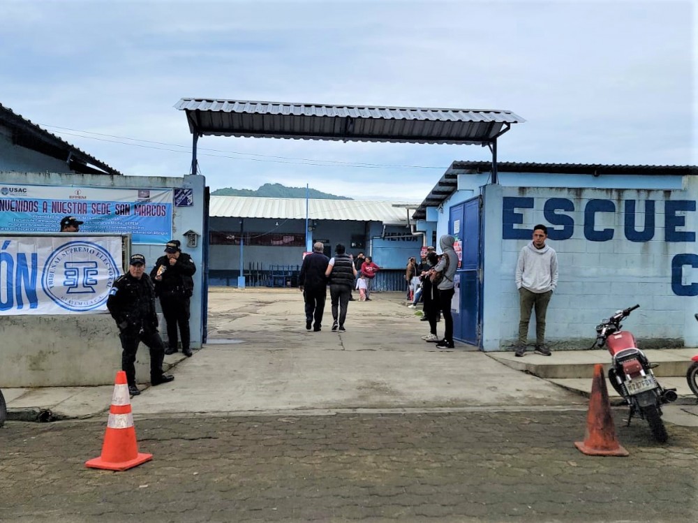SAN MARCOS: dan seguimiento a mesa de seguridad por segunda vuelta electoral