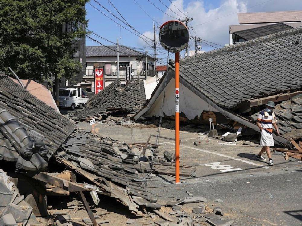 Se eleva a 34 la cifra de muertos por el terremoto de magnitud 7.1 en Japón