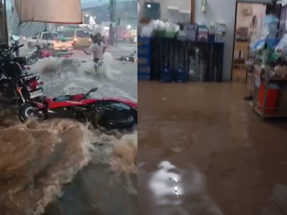VIDEOS: Emergencia en Mazatenango por torrencial lluvia 