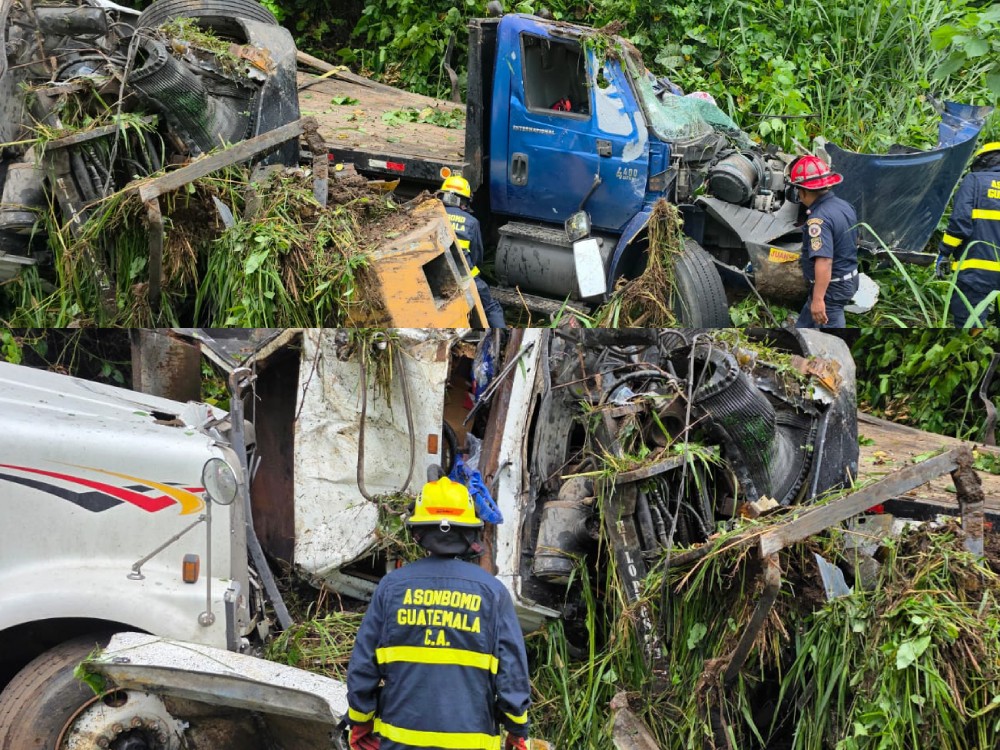 Se salva de morir tras aparatoso accidente en la ruta CA-2