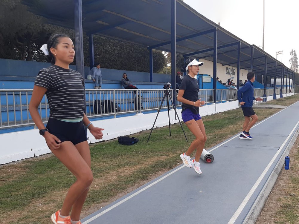 Selección de marcha prepara en Xela participación en campeonato mundial