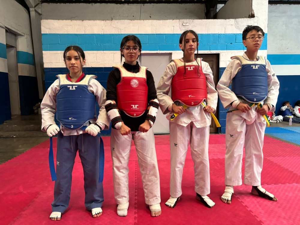 Selección de taekwondo gana seis medallas en juegos nacionales escolares