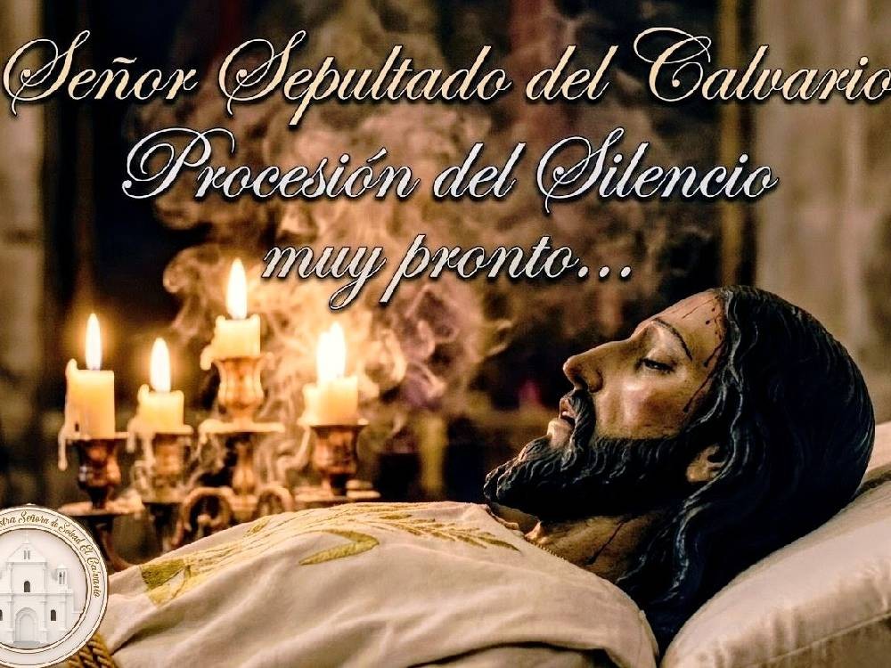 Señor Sepultado de El Calvario saldrá en procesión el Viernes Santo 