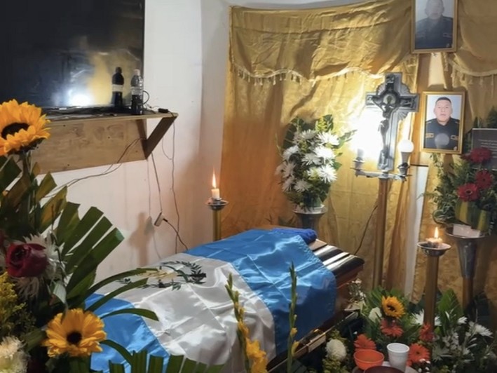 Sepultan a agente de PNC que murió atropellado