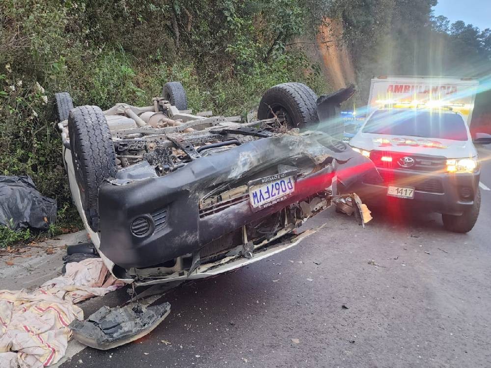 Serie de accidentes marcan las primeras horas de este viernes en la Interamericana
