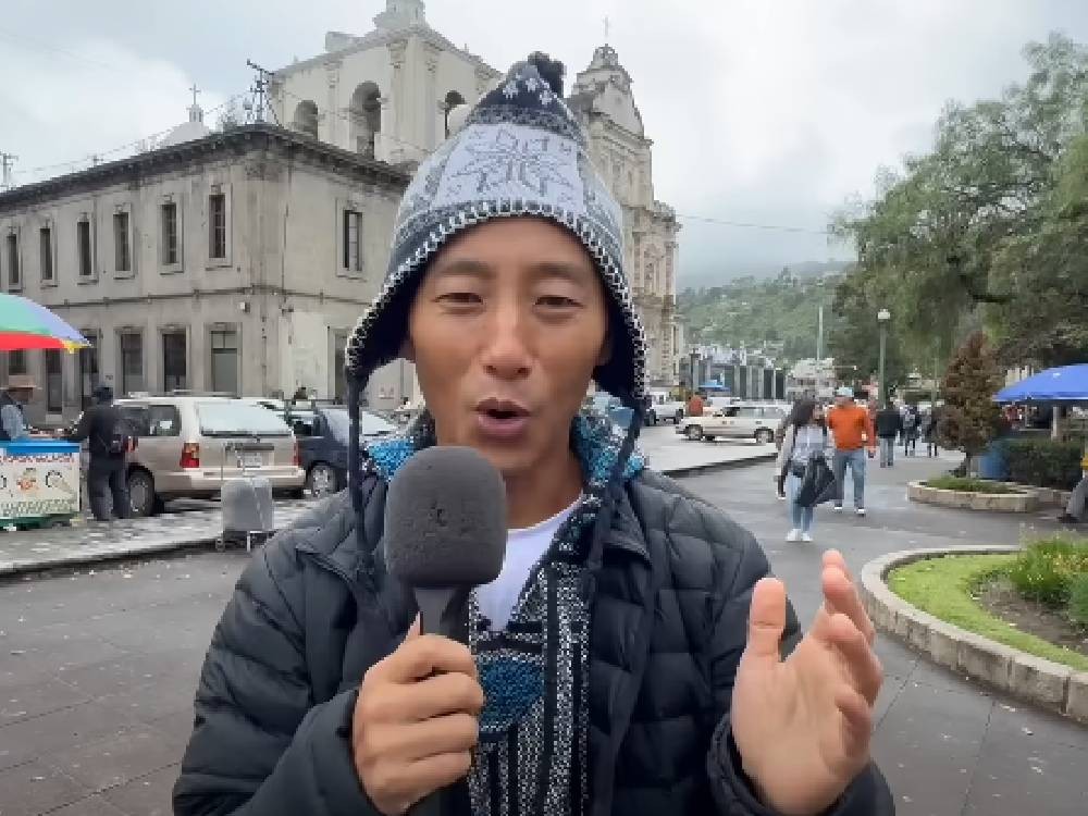 Shin Fujiyama muestra cómo fue su visita a Xela 