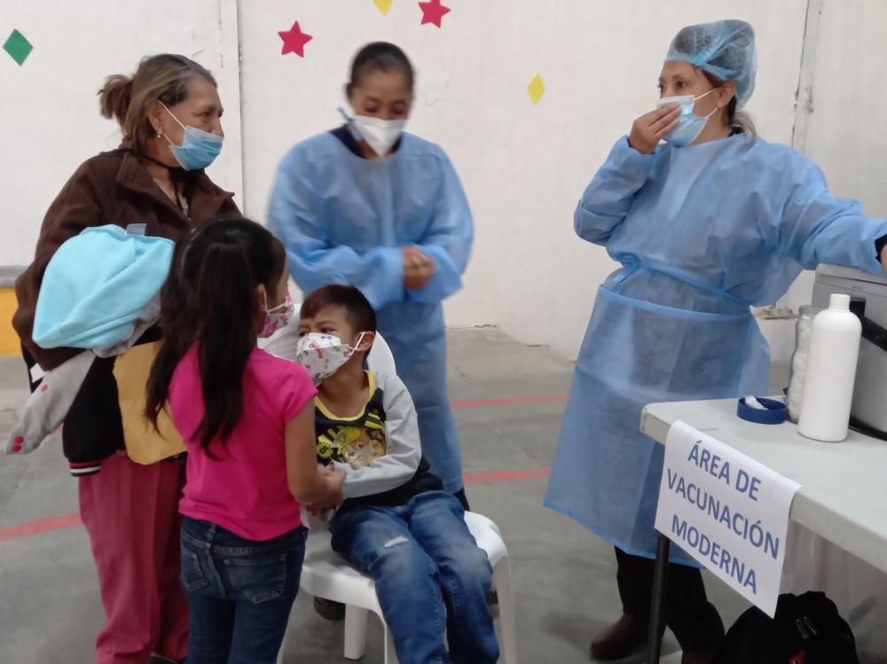 Sin dosis para vacunar a niños 