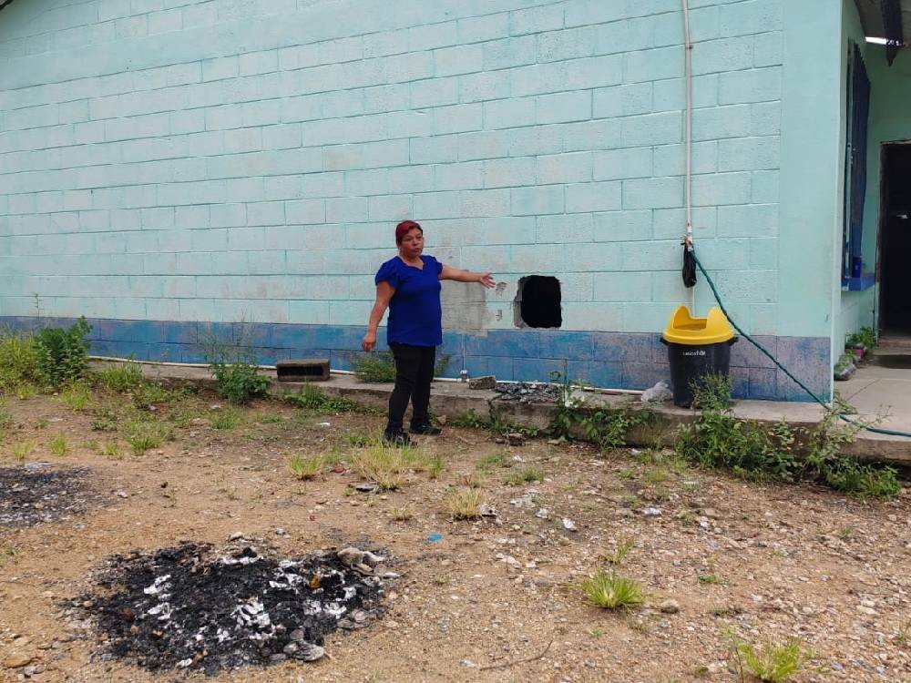 Sin rastro de delincuentes que han robado en escuelas de la zona 4 de Huehuetenango