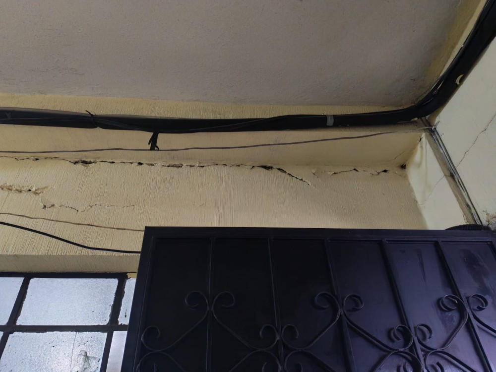 Sismo causó daños a centros educativos y centros asistenciales en Quetzaltenango