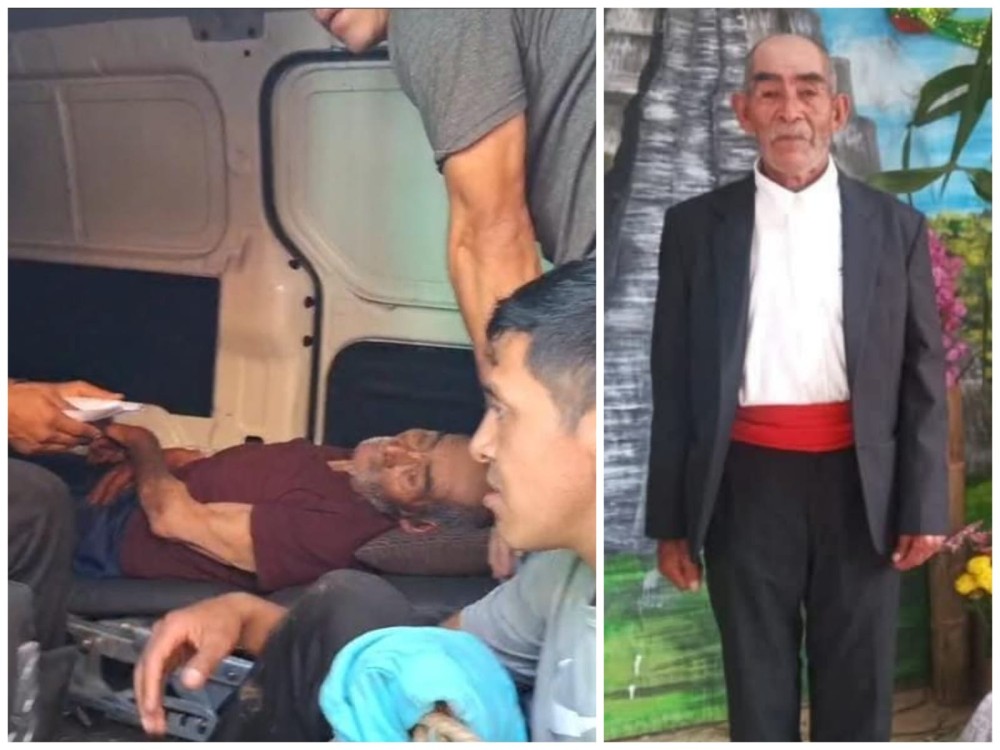 Sobrevivió ocho días en una zona boscosa