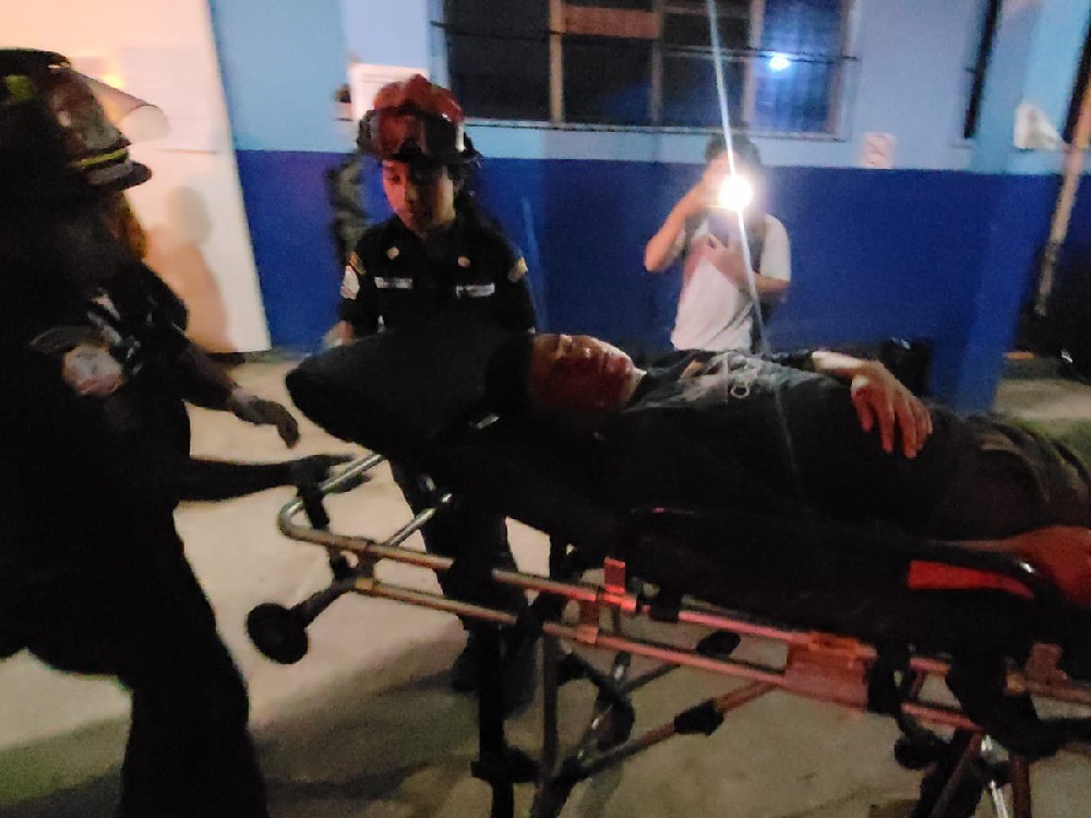 Soldado del Ejército sufre accidente de tránsito