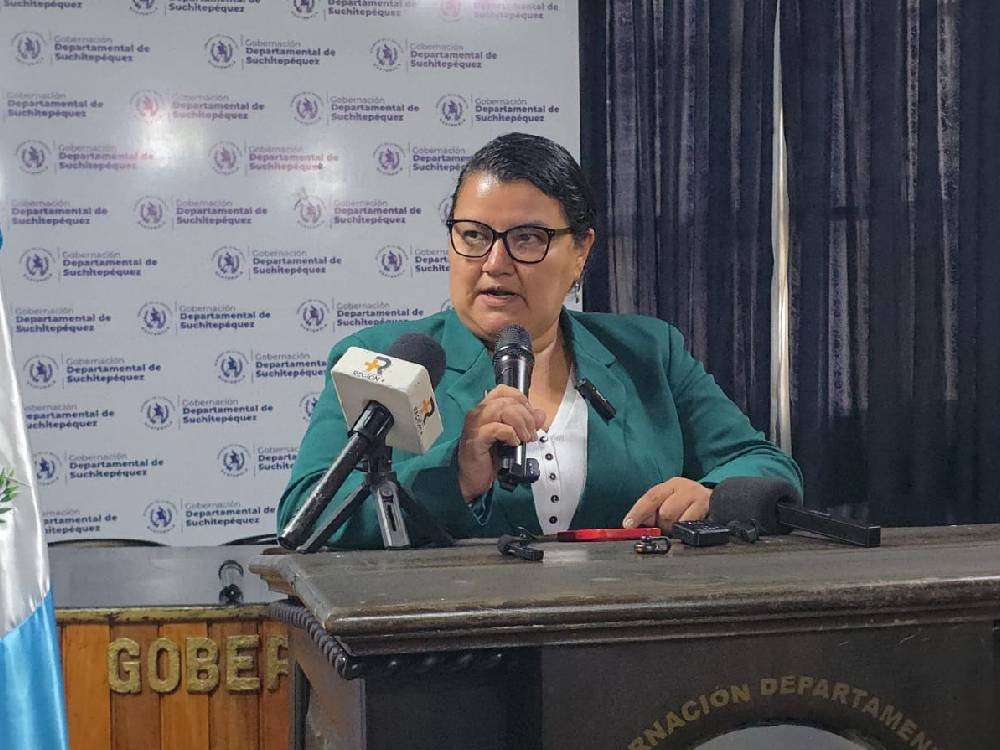 Suchitepéquez: Asume nueva gobernadora, ofreciendo transparencia, seguridad y diálogo
