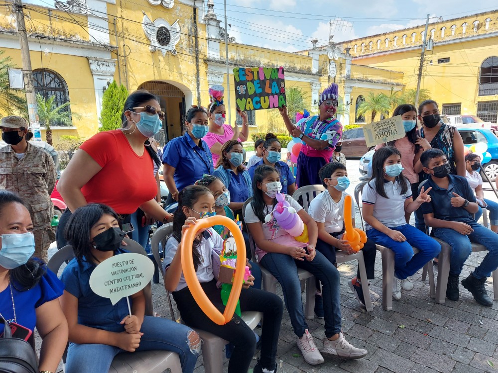Suchitepéquez: hacen oficial la vacuna contra Covid-19 para niños de 6 a 11 años 