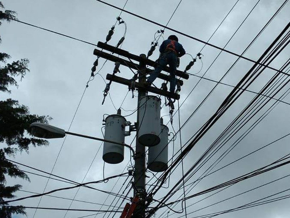 Suspensión de energía eléctrica en Quetzaltenango por trabajos de mejora en la red de media tensión