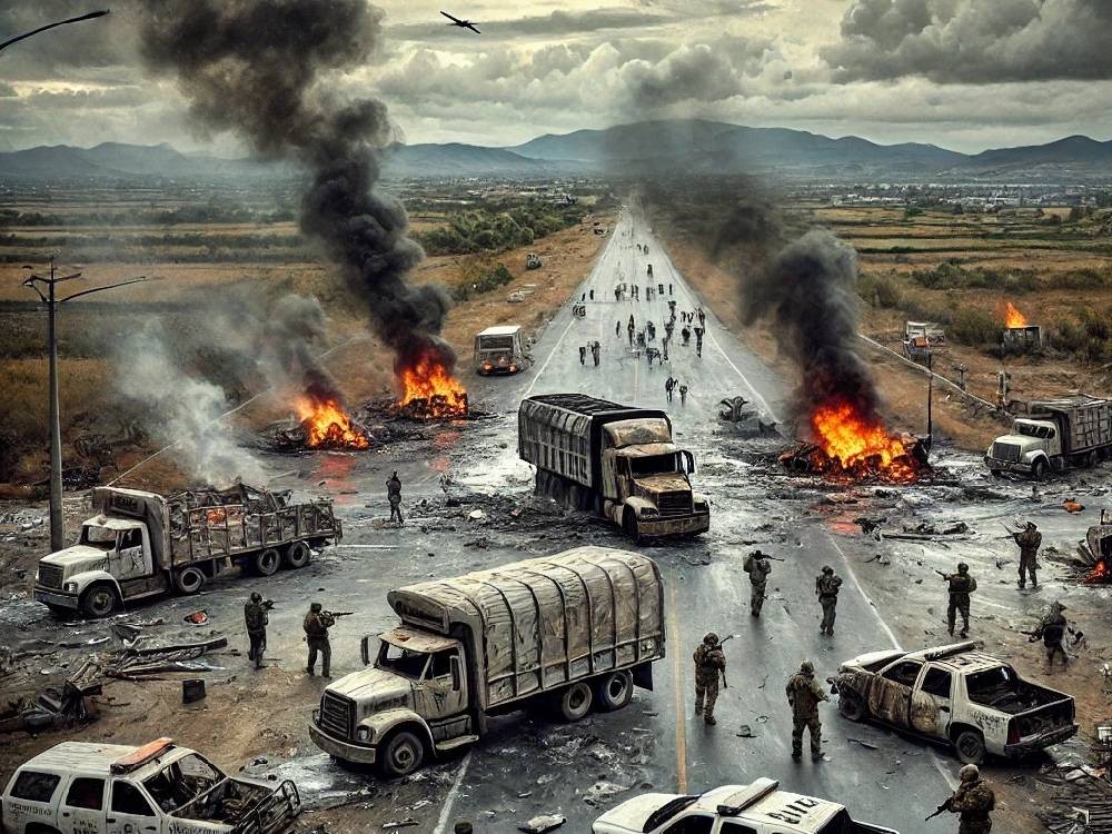 Tiroteos, secuestros, incendios: la ciudad de Culiacán, en el estado mexicano de Sinaloa, está viviendo una suerte de guerra civil.