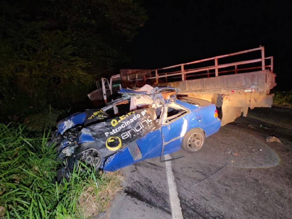 Trágico accidente en la circunvalación de Mazatenango deja una pareja fallecida