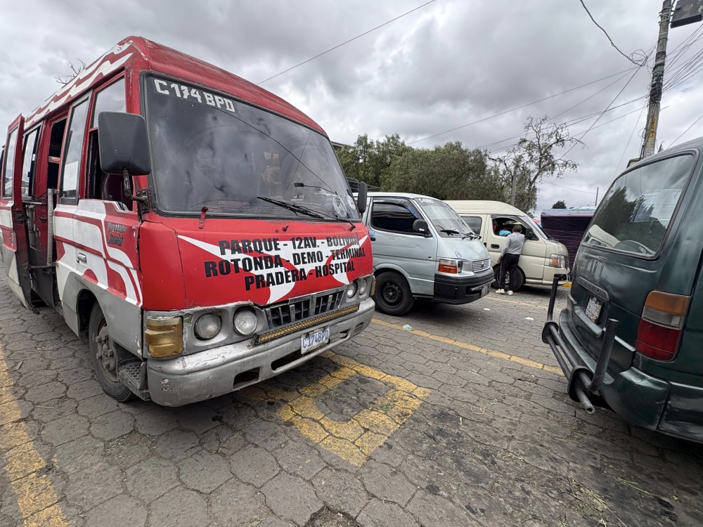 Transportistas aseguran que no tienen contemplado bloqueos en Quetzaltenango